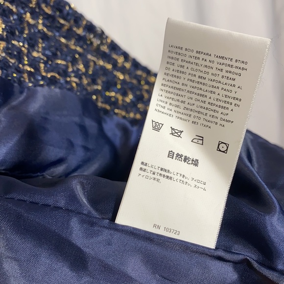 NEW open front with clasp tweed jacket - Picture 16 of 16